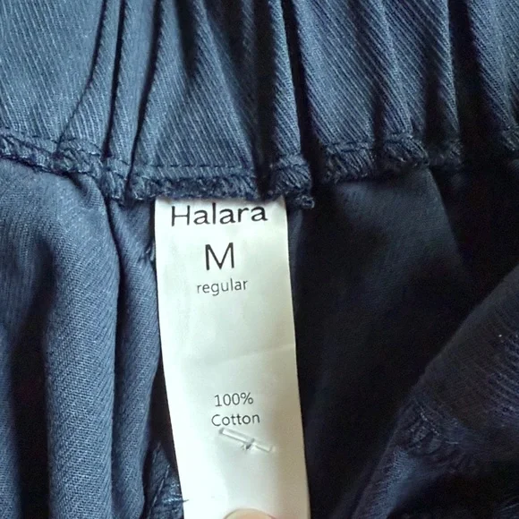 HALARA Navy Track Pants - Picture 4 of 5